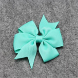 New Popular Children Hair Clip Hair accessories Headwear Baby Ribbon Bow Cute Girls Hairpins