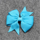 New Popular Children Hair Clip Hair accessories Headwear Baby Ribbon Bow Cute Girls Hairpins