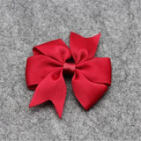 New Popular Children Hair Clip Hair accessories Headwear Baby Ribbon Bow Cute Girls Hairpins