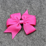 New Popular Children Hair Clip Hair accessories Headwear Baby Ribbon Bow Cute Girls Hairpins