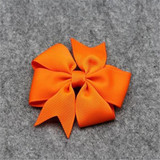 New Popular Children Hair Clip Hair accessories Headwear Baby Ribbon Bow Cute Girls Hairpins
