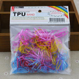 New Popular Rubber Hairband Rope Ponytail Holder Elastic Hair Band Ties Braids