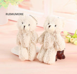 New Plush Bear Toys , 2Colors- Plush Wedding Gift Bear Stuffed Toys, 10CM Stuffed Bear Plush Animal toys