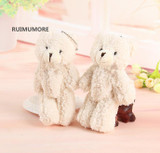 New Plush Bear Toys , 2Colors- Plush Wedding Gift Bear Stuffed Toys, 10CM Stuffed Bear Plush Animal toys