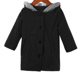 BKLD Kids Warm Jacket Outerwear &amp; Coat Children Clothing Cute Rabbit Ear Hooded Baby Girls Coat New Autumn Winter Baby Boys Coat