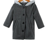 BKLD Kids Warm Jacket Outerwear &amp; Coat Children Clothing Cute Rabbit Ear Hooded Baby Girls Coat New Autumn Winter Baby Boys Coat