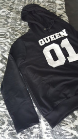 BKLD 2018 Fashion King Queen Hoodie Couple Pullover Sweatshirt Unisex Hoodies Causal Long Sleeve Crewneck Love Hoodies Men Women