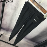 BIVIGAOS Summer Women's Black Glossy Pantyhose Step Foot Tights Maternity Pants Sexy Shiny Elastic Medias Women Collant Femme