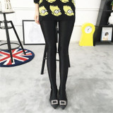 BIVIGAOS Summer Women's Black Glossy Pantyhose Step Foot Tights Maternity Pants Sexy Shiny Elastic Medias Women Collant Femme