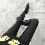 BIVIGAOS Summer Women's Black Glossy Pantyhose Step Foot Tights Maternity Pants Sexy Shiny Elastic Medias Women Collant Femme