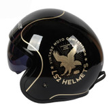 Vespa motorcycle helmets retro vintage helmet open face capacete motociclismo spitfire helmet