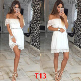 BiSHE Women Summer Sexy jumpsuit bodysuit Print female sexy Slash Neck rompers womens jumpsuit for women Party Bodysuit