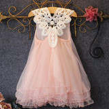 Birthday Dresses For Baby Girl Clothes Summer Lace Flower Tutu Princess Kids Dresses For Girls Kid Clothes Beautiful Girls Dress