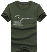 BINYUXD Pure cotton Short Sleeves Hip hop Fashion large size Mens T-Shirt Tshirt O-Neck Summer Personality Fashion men t-shirts