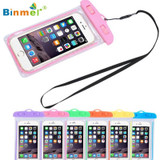Binmer 2016 Travel Swimming Waterproof Mobile Phone Bags Dry Pouch Cases Cover for Samsung galaxy S7 for iPhone 6 JU6