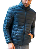 Binn Men's Winter Lightweight Packable Down Puffer Jacket Coat