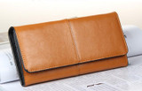 BILLETERA Women Wallet Genuine Leather Wallet Long Wallet for Ladies Day Clutch Purse