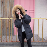 Big Size Women Clothing Solid Jacket Winter Female Korean Stylish Long Khaki Parka Coats Warm Parkas Women's Winter Coat 2017