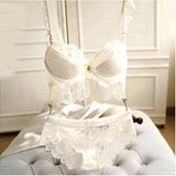 Hot sale 2016 summer sexy lace bra brief sets loita bra set girl ultra-thin push up bra for women underwear bra and panty sets