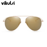 Hot Rays Aviator Sunglasses Women 2017 Mirror Driving Luxury Brand Sunglasses Points Sun Glasses Men Shades Lunette Femme Glases