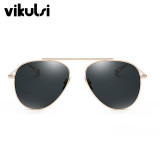 Hot Rays Aviator Sunglasses Women 2017 Mirror Driving Luxury Brand Sunglasses Points Sun Glasses Men Shades Lunette Femme Glases