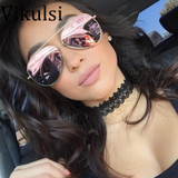 Hot Rays Aviator Sunglasses Women 2017 Mirror Driving Luxury Brand Sunglasses Points Sun Glasses Men Shades Lunette Femme Glases