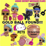 HOT Pets Dolls Magic Funny Removable Random Egg Ball Doll Toy Educational Novelty Kids Unpacking Girls Favorite Pets Doll