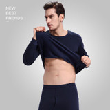 Hot Pajamas Winter Warm Thermal Underwear Mens Long Johns Sexy Black Thermal Underwear Sets Thick Plus Velet Long Johns For Man