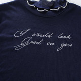 Weekeep Sexy Cropped Letter Embroidery t-shirt Women Fashion Slim Waist O-neck t shirt 2018 Summer Short Sleeve Crop Top