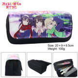We Bare Bears Anime Purpose Cosmetic Bags Cases Stationery bags Zipper Student Pencil Case Bag/Office School Supplies