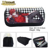 We Bare Bears Anime Purpose Cosmetic Bags Cases Stationery bags Zipper Student Pencil Case Bag/Office School Supplies