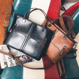wax oil leather bag shoulder ladies hand bags women PU leather handbag sac 2017 woman bag handbags women famous brand sac a main