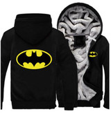 USA size Men Women Batman Zipper Jacket Sweatshirts Thicken Hoodie Coat Clothing Casual USA size Men Women Batman Zipper Jacket Sweatshirts Thicken Hoodie Coat Clothing Casual