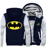 USA size Men Women Batman Zipper Jacket Sweatshirts Thicken Hoodie Coat Clothing Casual USA size Men Women Batman Zipper Jacket Sweatshirts Thicken Hoodie Coat Clothing Casual