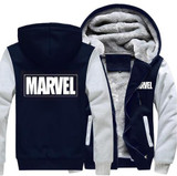 USA size Men Women Marvel Zipper Jacket Sweatshirts Thicken Hoodie Coat Clothing Casual USA size Men Women Marvel Zipper Jacket Sweatshirts Thicken Hoodie Coat Clothing Casual