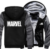 USA size Men Women Marvel Zipper Jacket Sweatshirts Thicken Hoodie Coat Clothing Casual USA size Men Women Marvel Zipper Jacket Sweatshirts Thicken Hoodie Coat Clothing Casual