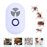 US/EU Electronic Mouse Mice Pests Repeller Ultrasonic Pest Reject Bug Mosquito Cockroach Mouse Repeller Pest Control Supplies