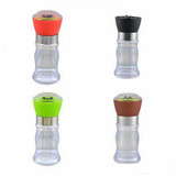 Urijk Plastic Pepper Mill Slim Fit Spice Salt Pepper Mill Grinder Seasoning Kitchen Accessories Grinding for Cooking Tools