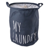 Urijk Cotton Linen Foldable Buckets Clothes Organizer Laundry Baskets Hamper Storage Organizer Bag Laundry Products