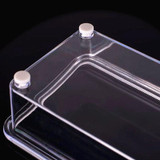 Urijk Acrylic Table Spice Set Seasoning Box Spice Jar Bottle Condiment Storage Jar Seasoning 4PCs/set Condiment Kitchen Supplies