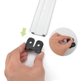 Upspirit Aluminum Magnetic Strip Wall Knife Holder for Magnetic knives Kitchen Bar Knife Storage Block Save Space Kitchen Tools