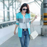 UPPIN 2017 Spring Autumn New Long Coat Sweater Coat Korean Fashion Was Thin Loose Knit Cardigan Women Women Cardigan Sweater