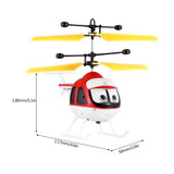 Upgrade Version Mini RC Helicopter Induction Flying Toys Remote Control Drone Aircraft For Kid Plane Toys Floating Toys Boy Gift