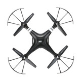 Updated SH5HW 2.4G 4CH 6-Axis Wifi FPV Drone 0.3MP Camera with Altitule Hold Headless Mode 3D-flip RTF RC Quadcopter Drone