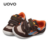 UOVO 2018 Spring Infant Boy Shoes Fashion Flat Kids Casual Sneaker Breathable Hook-And-Loop Boys Running Shoes Size 29#-36#