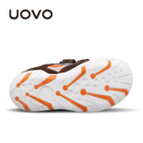 UOVO 2018 Spring Infant Boy Shoes Fashion Flat Kids Casual Sneaker Breathable Hook-And-Loop Boys Running Shoes Size 29#-36#