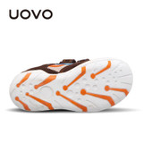 UOVO 2018 Spring Infant Boy Shoes Fashion Flat Kids Casual Sneaker Breathable Hook-And-Loop Boys Running Shoes Size 29#-36#