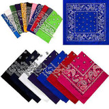 BANDANA Paisley COTTON Head Wrap Headband Durag Bandanna Summer Biker Scarf Mask New