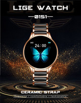 LIGE Mens Smartwatch Fitness Tracker