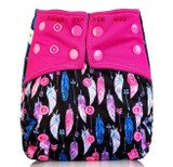 BAMBOO COAL Washable Cloth Diapers Baby Diaper Baby Wash Pocket Cloth Diaper Reusable Diaper Cover